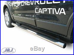 SB330 Chevrolet Captiva 2006-2016 Luxury Chrome Side Steps Bars Running Boards