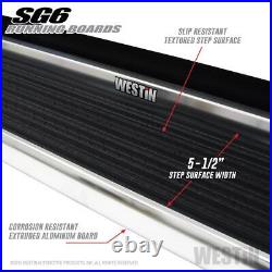 SG6 Running Boards for 1996-1999 Chevrolet K1500 Suburban Westin 27-64740-AK