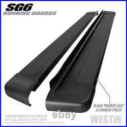 SG6 Running Boards for 1996-1999 Chevrolet K2500 Suburban Westin 27-64745-AN