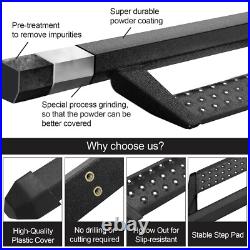 Side Step Fit 07-18 Silverado/Sierra 1500 Crew Cab 3 Drop Running Board BCKA