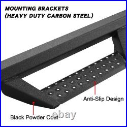 Side Step Fit 07-18 Silverado/Sierra 1500 Crew Cab 3 Drop Running Board BCKA