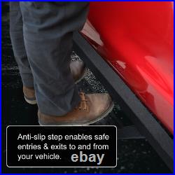 Side Step Fit 07-18 Silverado/Sierra 1500 Crew Cab 3 Drop Running Board BCKA