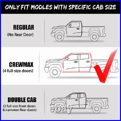 Side Step Fit 07-18 Silverado/Sierra 1500 Crew Cab 3 Drop Running Board BCKA