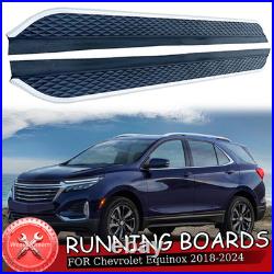 Side Step Running Board Fits for Chevrolet Equinox 2018-2024 Nerf Bar Pedals