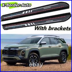Side Steps Nerf Bars Fits For Chevrolet Equinox 2025 2026 2PCS Running Boards