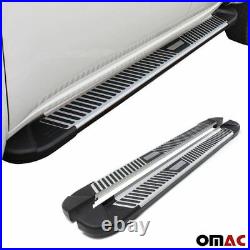 Side Steps Running Boards Aluminum Nerf Bars 2 Pcs. For Chevy Trax 2015-2021
