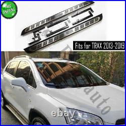Side steps fits for Chevrolet TRAX 2013-2019 running board nerf bar protect beam