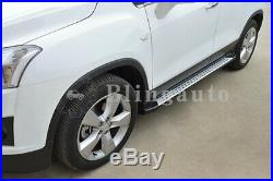 Side steps fits for Chevrolet TRAX 2013-2019 running board nerf bar protect beam