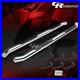 Silver 3 Side Step Nerf Bar Board For 07-19 Chevy/gmc Silverado/sierra Crew Cab