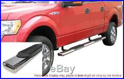 Silverado Sierra 1500/2500 99-14 Crew Cab 4 Oval Side Step Bar Running Board