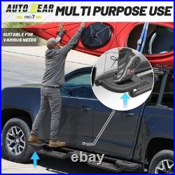 Three Raised Steps Running Boards For 19-2026 Silverado & Sierra 1500 Double Cab