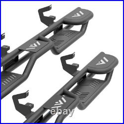 Three Raised Steps Running Boards For 19-2026 Silverado & Sierra 1500 Double Cab