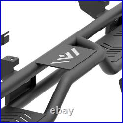 Three Raised Steps Running Boards For 19-2026 Silverado & Sierra 1500 Double Cab