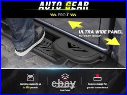 Three Raised Steps Running Boards For 19-2026 Silverado & Sierra 1500 Double Cab