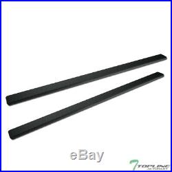 Topline For 2015-2020 Colorado/Canyon Ext i4 Aluminum Running Boards Matte Blk