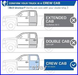 Tyger Auto 6 Riser Running Boards Compatible with 2019-2025 Chevy Silverado GMC