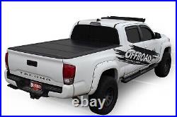 U-GUARD 5 Black Running Boards For 19-23 Chevrolet Silverado 1500 Crew Cab