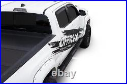 U-GUARD 5 Black Running Boards For 19-23 Chevrolet Silverado 1500 Crew Cab