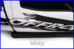 U-GUARD 5 Black Running Boards For 19-23 Chevrolet Silverado 1500 Crew Cab