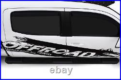 U-GUARD 5 Black Running Boards For 20-23 Chevy Silverado 2500/3500HD Double Cab