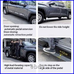 US Stock Deployable Electric Running Board WithLight for Chevy COLORADO 2015-2023