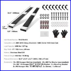 Uimoso 6 Running Boards Compatible for 2007-2018Chevy Silverado/GMC Sierra 1500 Uimoso 6 Running Boards Compatible for 2007-2018Chevy Silverado/GMC Sierra 1500