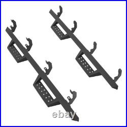 Uimoso Running Boards Nerf Bar Side Step 4 in for 19-25 Chevy GMC 1500 Crew Cab