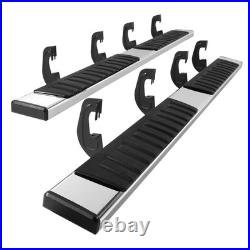 VEVOR Running Boards 6 Step Bars Fit 2007-2018 Chevy Silverado/GMC Sierra 1500