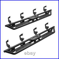VEVOR Running Boards Nerf Bar Side Step 6 in for 19-25 Chevy Silverado Crew Cab