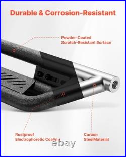 VEVOR Running Boards Nerf Bar Side Step 6 in for 19-25 Chevy Silverado Crew Cab