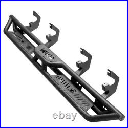 VEVOR Running Boards Nerf Bar Side Step 6 in for 19-25 Chevy Silverado Crew Cab