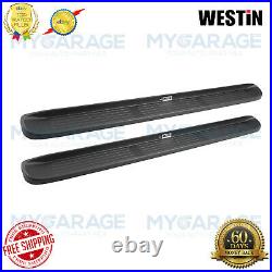 Westin For Molded Running Boards 6 Wide Black Fits Chevrolet, Toyota