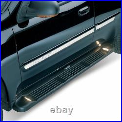 Westin Molded Lighted Running Boards 6 Wide Black Fits Chevrolet Ford 27-0025