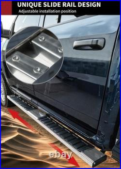 YITAMOTOR 6.5 Inches Running Boards Compatible with inches, Chrome-6.5in